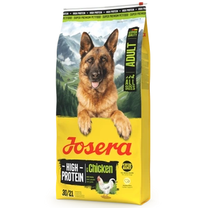 JOSERA Aliment pour adultes au poulet, haute teneur en protéines, 12,5 kg