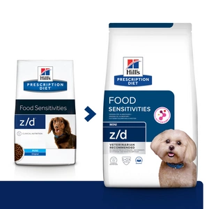 HILL'S PD Prescription Diet Canine z/d Food Sensitivities Mini 1kg