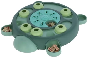 Kerbl Jouet éducatif pour chien, tortue, turquoise, Ø 25 cm