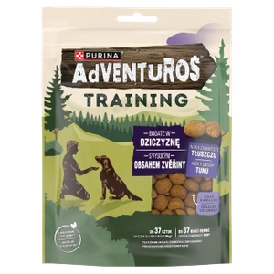 ADVENTUROS Training Friandises pour chiens riches en venaison 115g