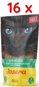 Josera Filet de poulet au canard 16x70g