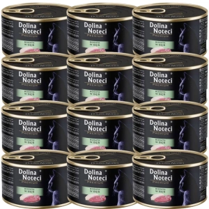 DOLINA NOTECI Premium pour chats riche en oie 12x185 g