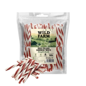 Sandwich au canard WILD FARM 500 g de friandises pour chien