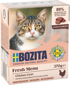 BOZITA Chat Foie de volaille en sauce 370g