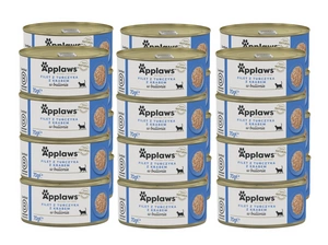 APPLAWS Filet de thon au crabe dans un bouillon en boîte 24x70g