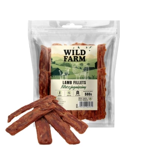 Filet d'agneau WILD FARM 500 g, friandise pour chien