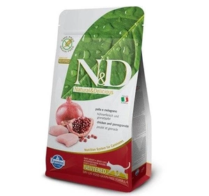 Farmina N&D Prime Feline Neutered Adult Chicken&Pomegranate 5kg