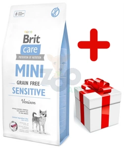 Brit Care Mini Grain Free Sensitive avec Gibier 7kg + Surprise pour votre chien GRATUITES !