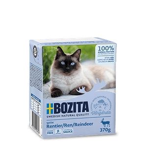 BOZITA Cat Renne en sauce 370g x6