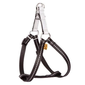 Dingo Reflex Step-In harnais réfléchissant pour chiens noir Taille 40