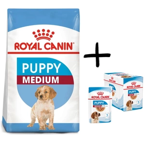 ROYAL CANIN Medium Puppy 4kg+ 10x140g sachets