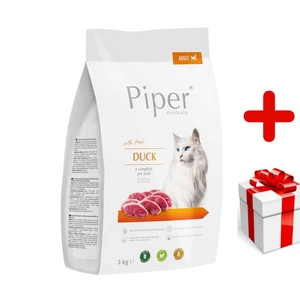 DOLINA NOTECI Piper Animals avec canard pour chats 3kg Surpirse