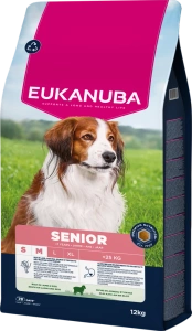 EUKANUBA Mature&EUKANUBA Agneau et riz pour races matures et âgées de petite et moyenne taille 12 kgSenior Small & Medium Breeds Lamb & Rice 12kg