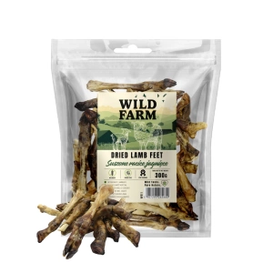 WILD FARM Sabot d'agneau séché 300 g friandise pour chien