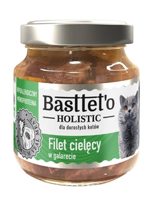 Basttet'o Filet de veau holistique en galette pour chats 130g