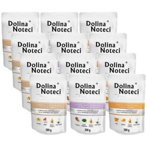 Dolina Noteci PREMIUM pour chiens de petite race - Mélange de saveurs -12x100g