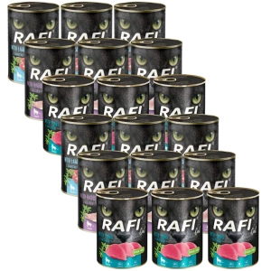 RAFI Cat Adult Sterilised Mix Saveurs 18x400 g