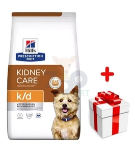 HILL'S PD Prescription Diet Canine k/d 4kg+Surprise