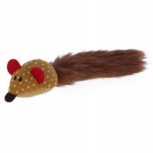 Souris jouet pour chat Kerbl, 26 cm, marron