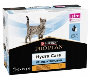 PRO PLAN Veterinary Diets HC Hydra Care Supplément d'hydratation pour chats 10x75g