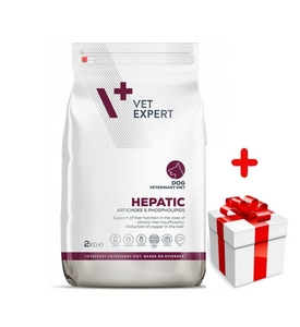 VETEXPERT Veterinary Diet Hepatic Dog 2kg + Surprise pour votre chien GRATUITES !