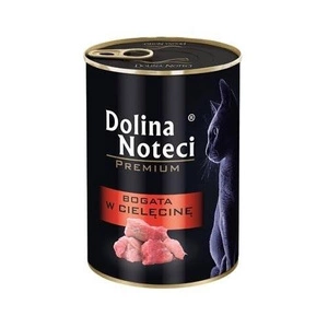 Dolina Noteci Premium pour chats riche en viande de veau 400g