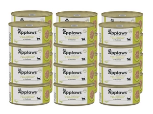 APPLAWS Filet de thon aux algues en boîte de gelée 24x156g