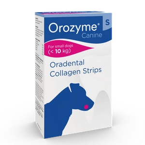 Orozyme - Tampons nettoyants au collagène pour chiens taille S 224g