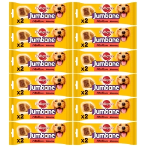 Pedigree Jumbone Snack pour chiens adultes de taille moyenne au boeuf 12x180g