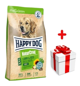 Happy Dog NaturCroq Adult Agneau & Riz 4kg+Surprise