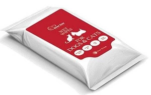 OVER ZOO Wet Wipes - lingettes de soin pour chiens et chats 30 pièces