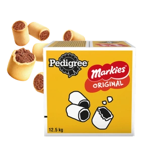 Pedigree Markies Biscuits croustillants pour chiens adultes avec os à moelle 12.5kg