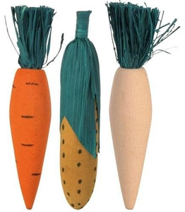 Trixie Ensemble à mâcher en bois 3pcs